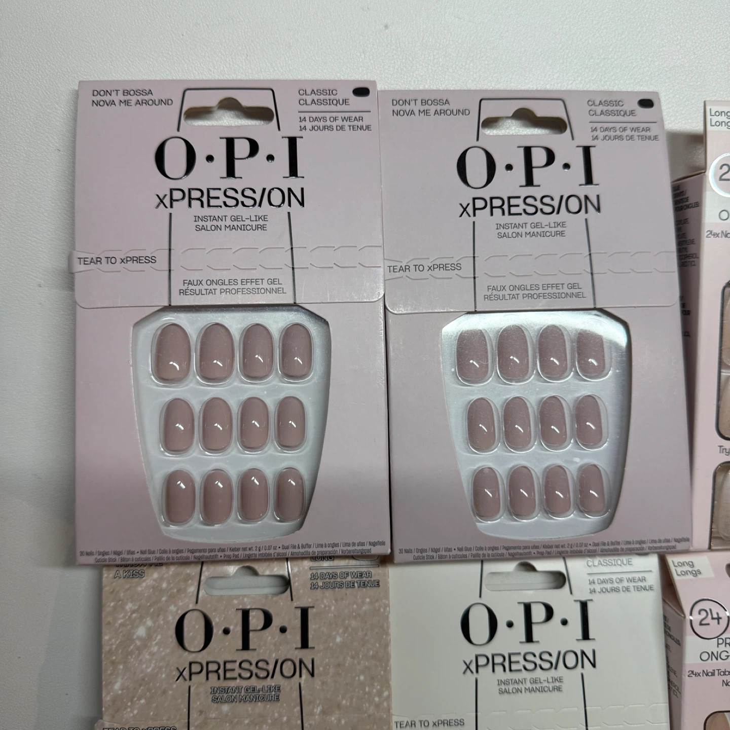 NEW 6 OPI & Quo press on nails bundle - photo 2