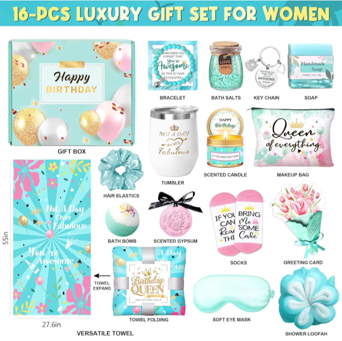 Luxury 16-Piece Gift Set for Women - photo 2