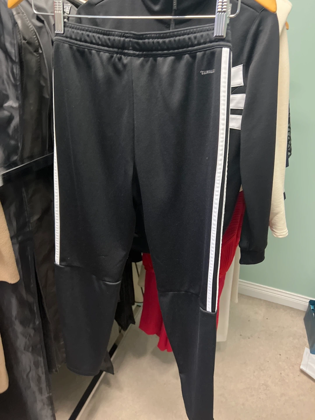 Adidas Black Track Pants Size M - photo 2