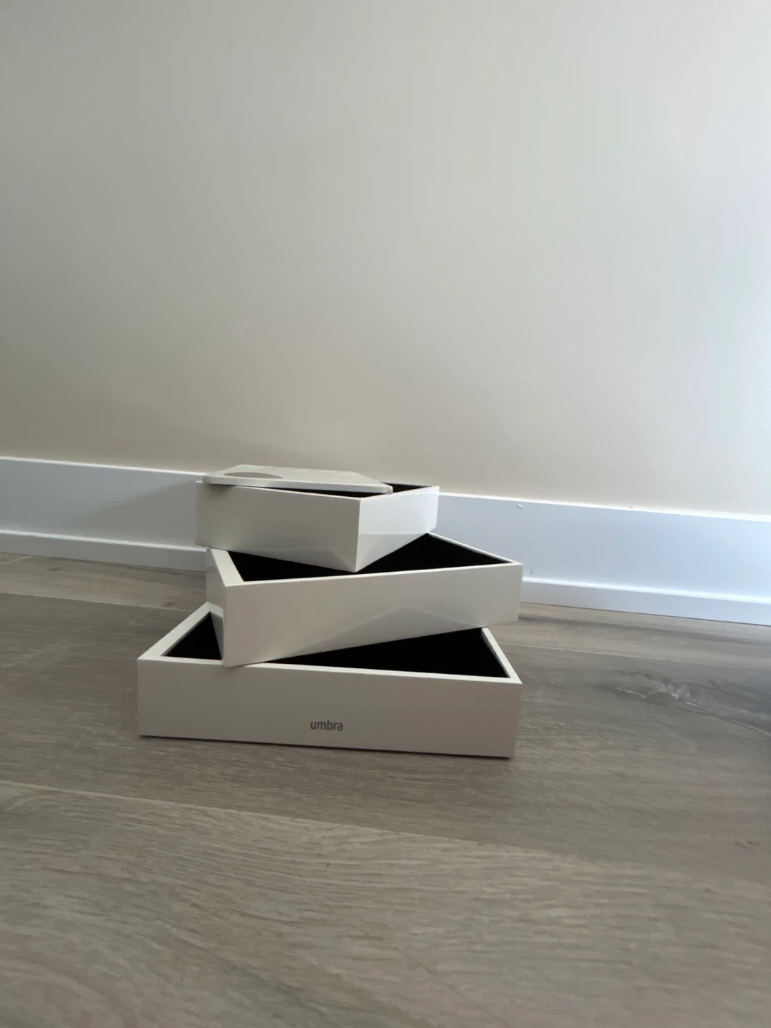 Umbra Stowit Storage Box - White/Black