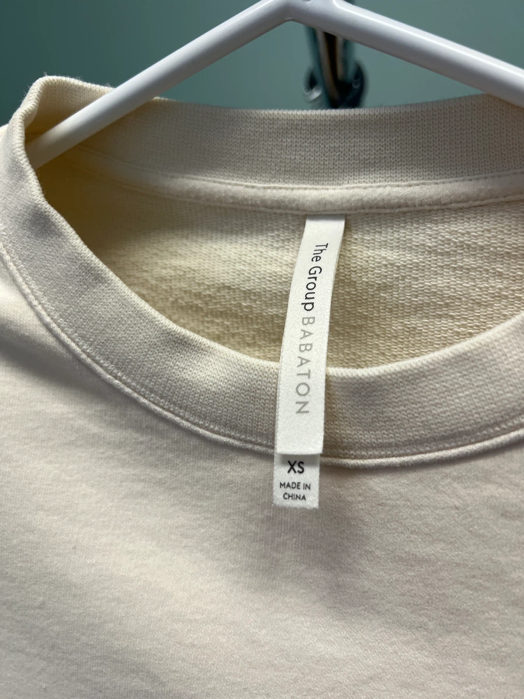 Aritzia Babaton Cream XS Sweatshirt - photo 2