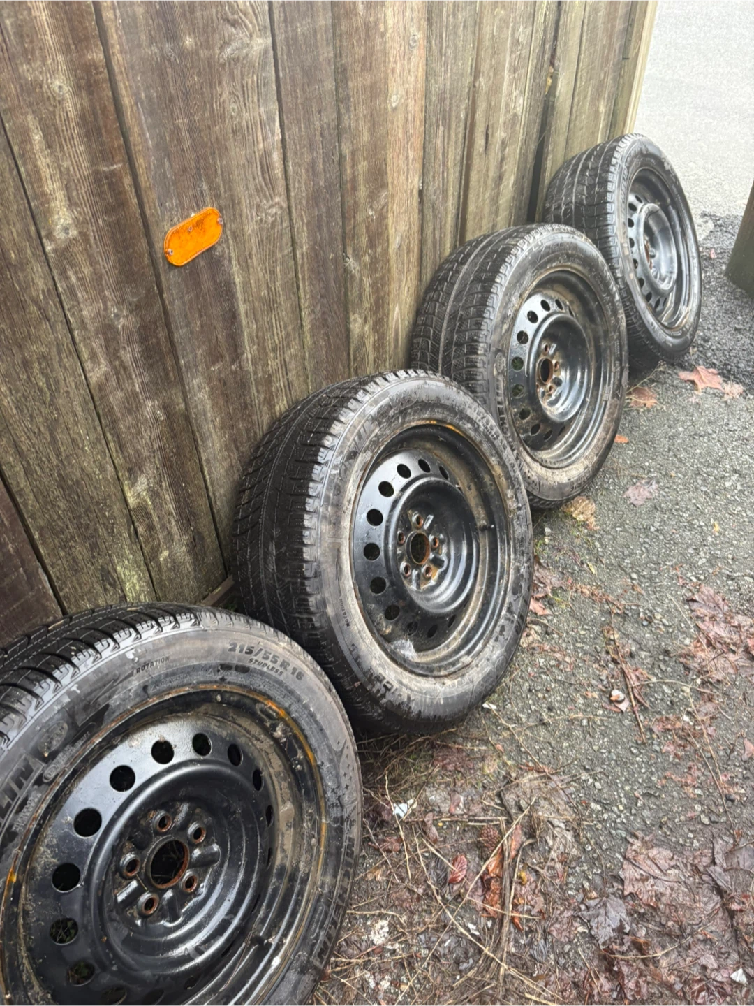 Set of 4 Winter Tires 215/55R16