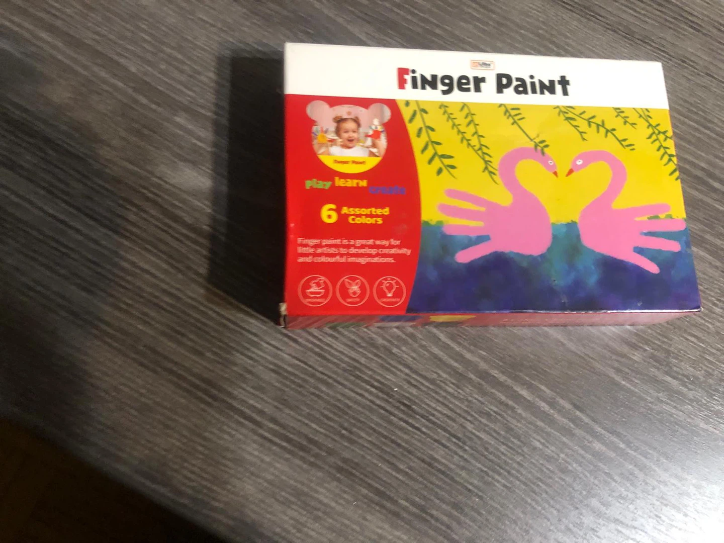 NEW-Finger Paint - 6 Assorted Colors - photo 3