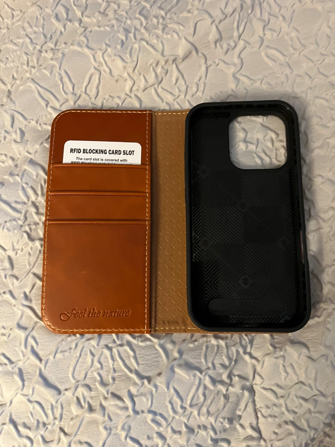 Shieldon Leather Wallet iPhone 15, 14, 13 Case - photo 2