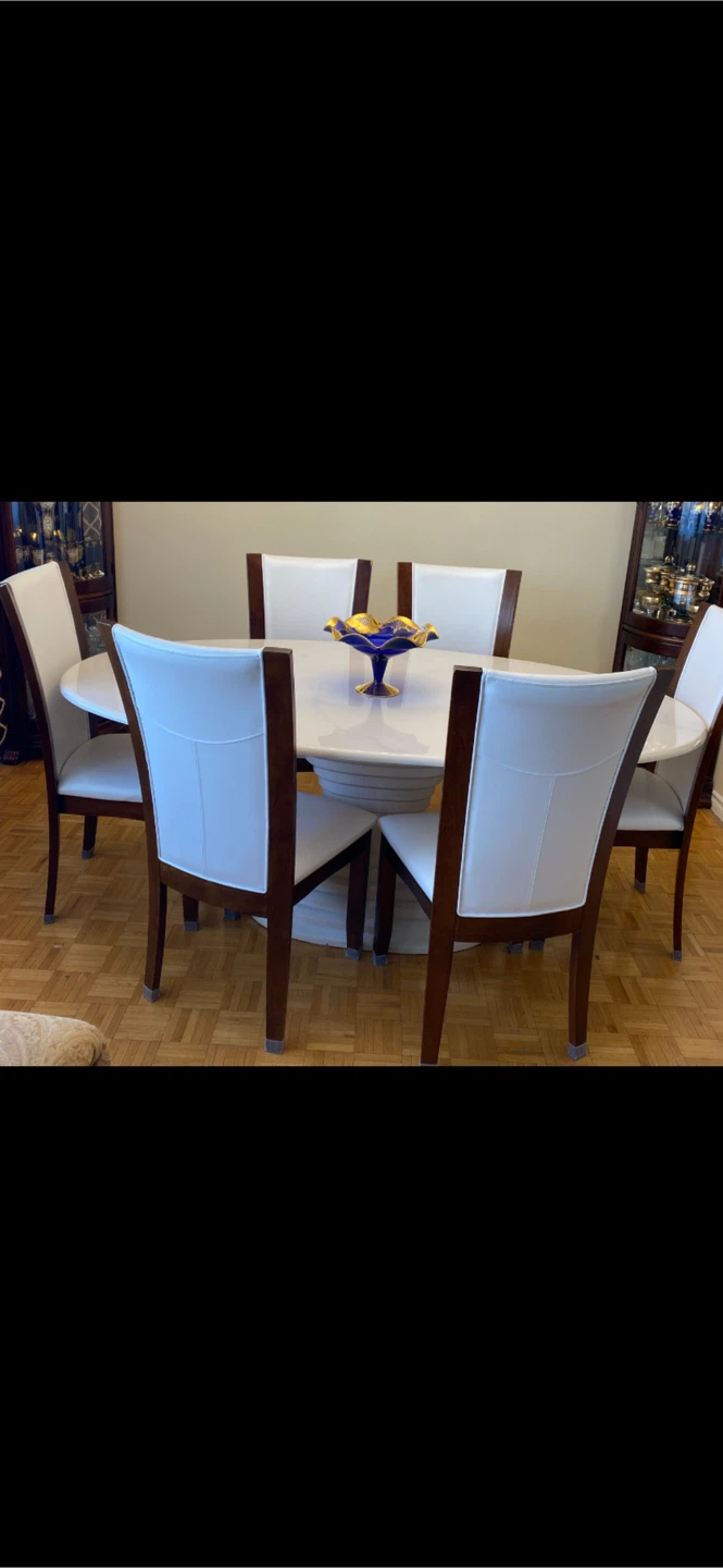6 Chairs - White - photo 2