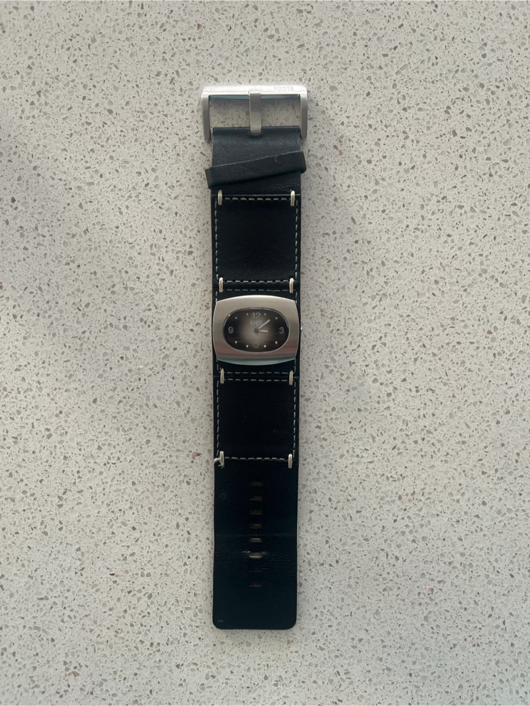 Roots Black Leather Watch - photo 2