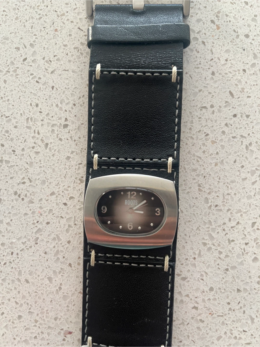 Roots Black Leather Watch - photo 4