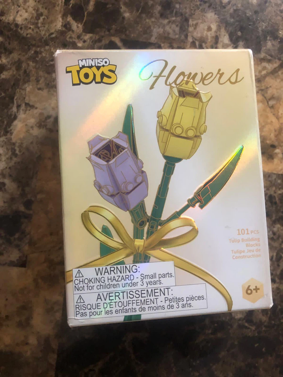 Miniso Toys Flowers Tulip Building Blocks (New)