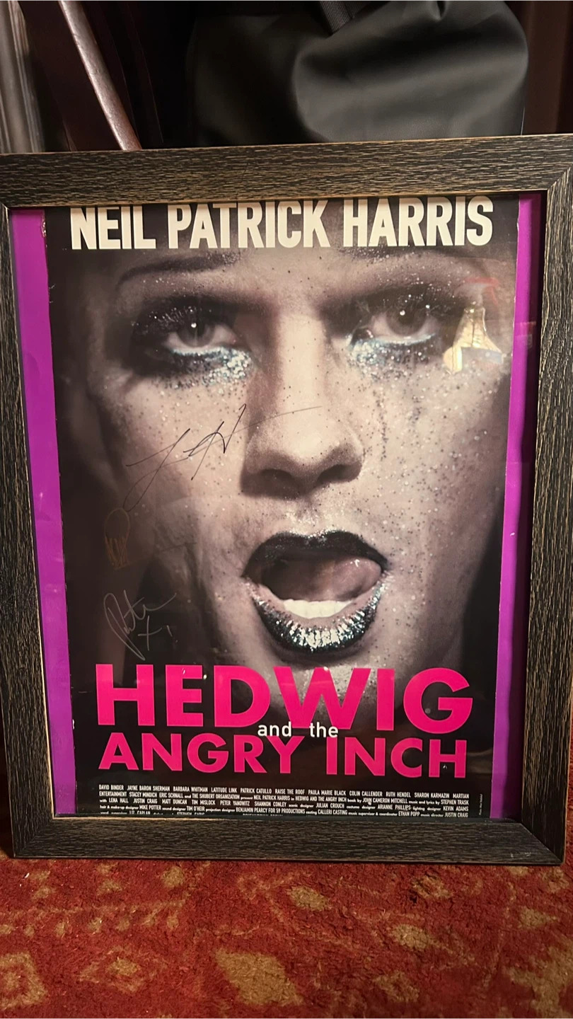 Neil Patrick Harris Signed Hedwig and the Angry Poster - photo 2