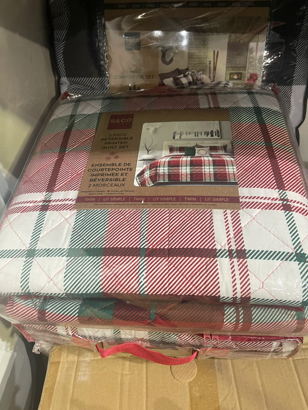 S&Co Home Twin Quilt Set - New! - photo 3