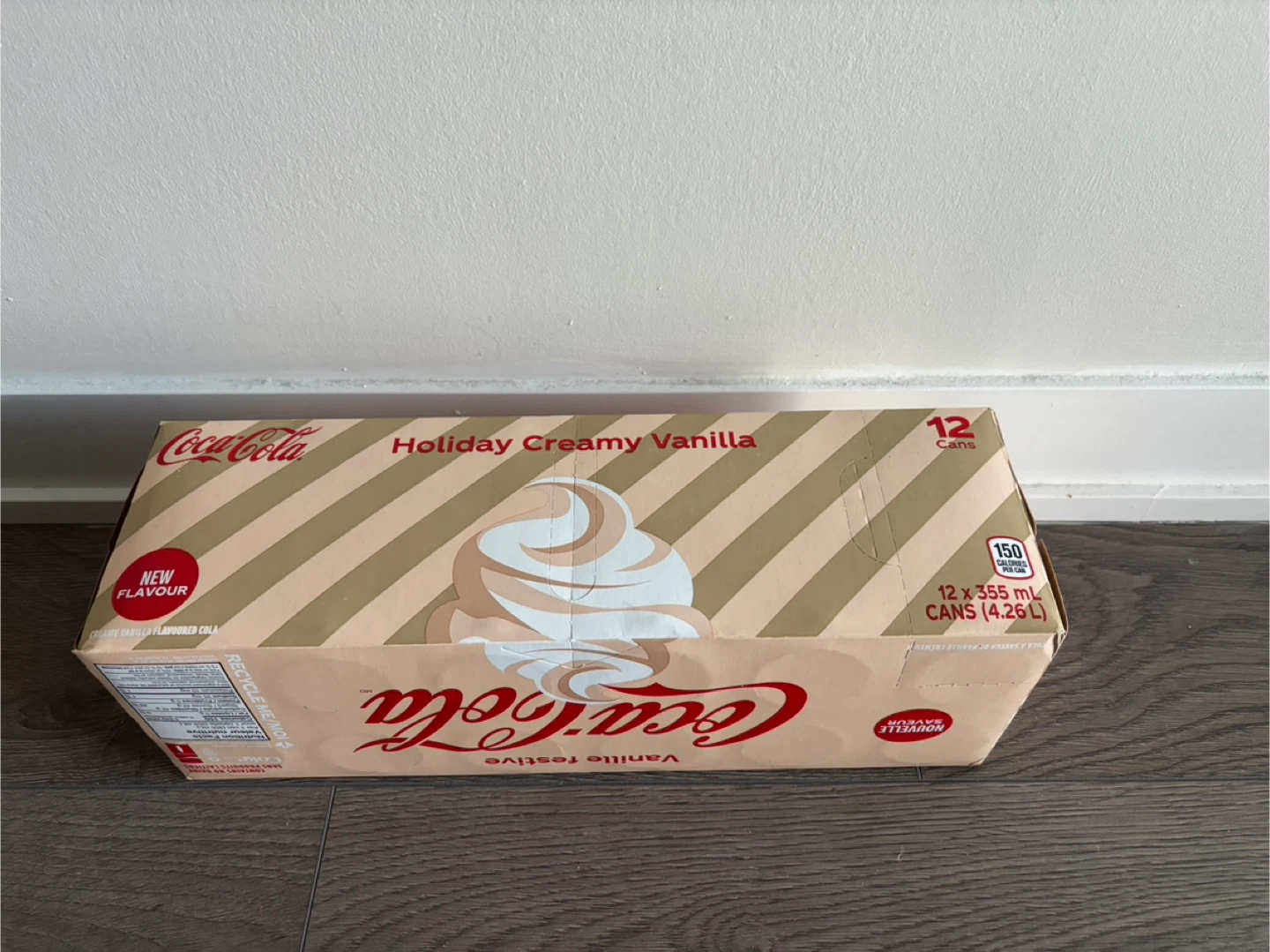 Coca-Cola Holiday Creamy Vanilla 12-Pack