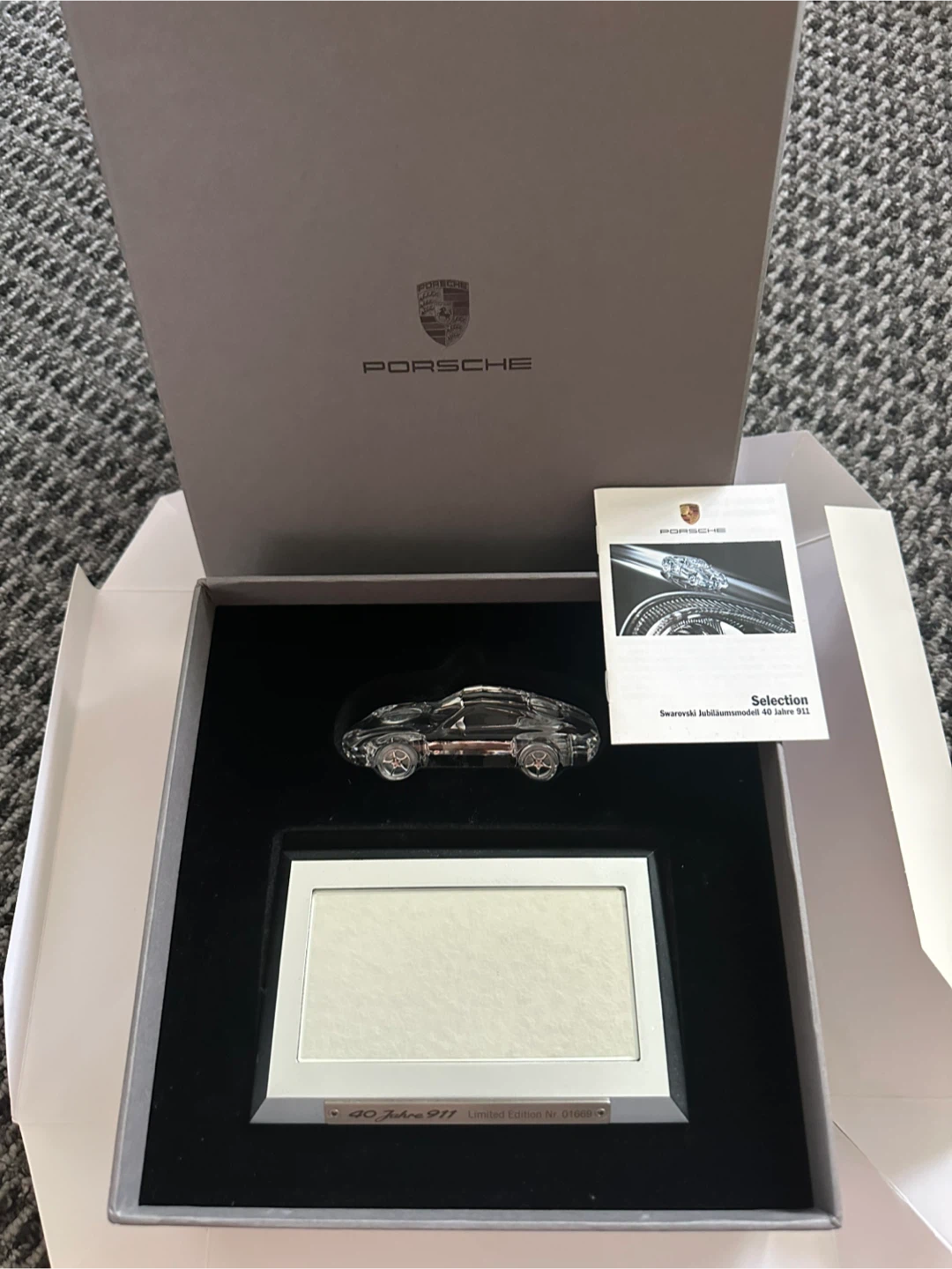 Porsche 40 Jahre 911 Limited Edition Crystal Car - photo 2