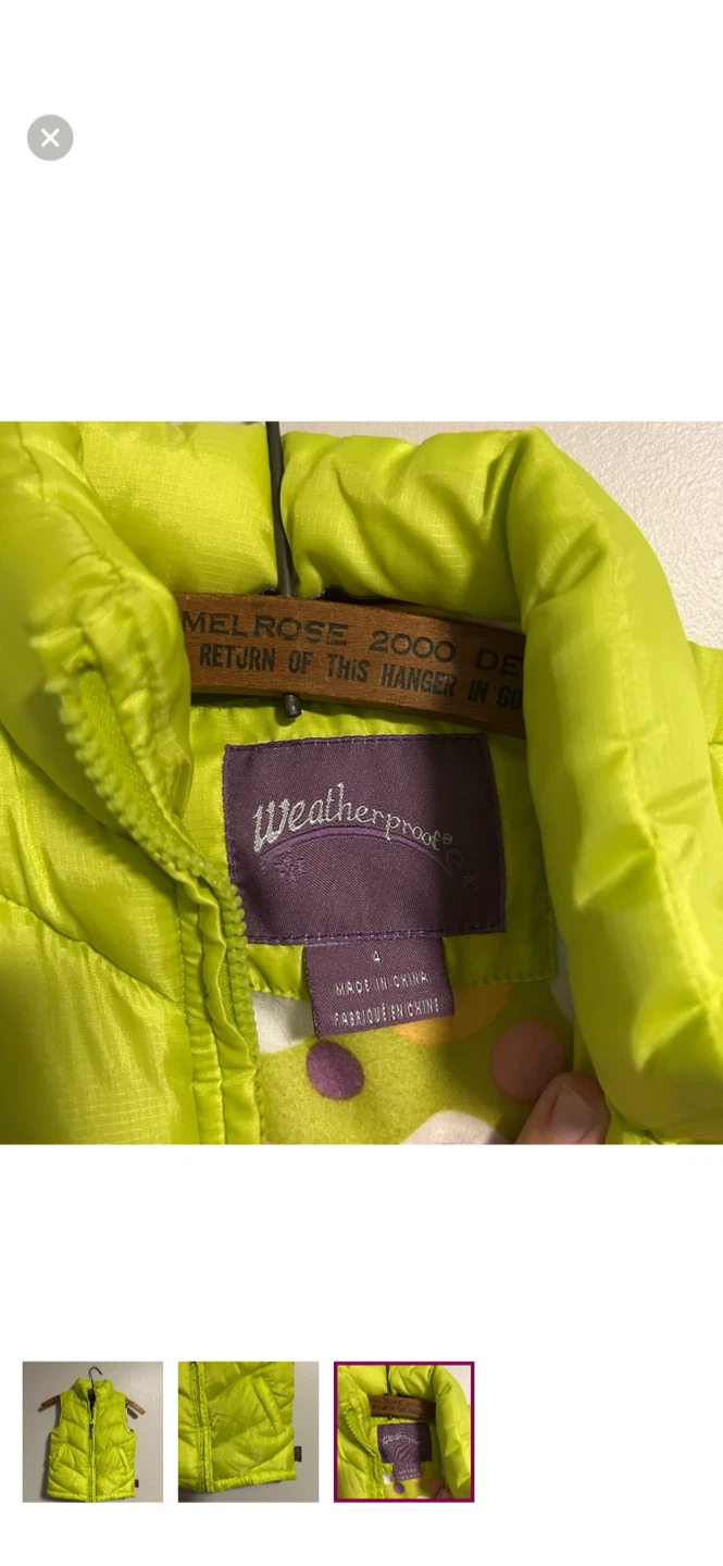 Weatherproof Vest - Size 4 - photo 3