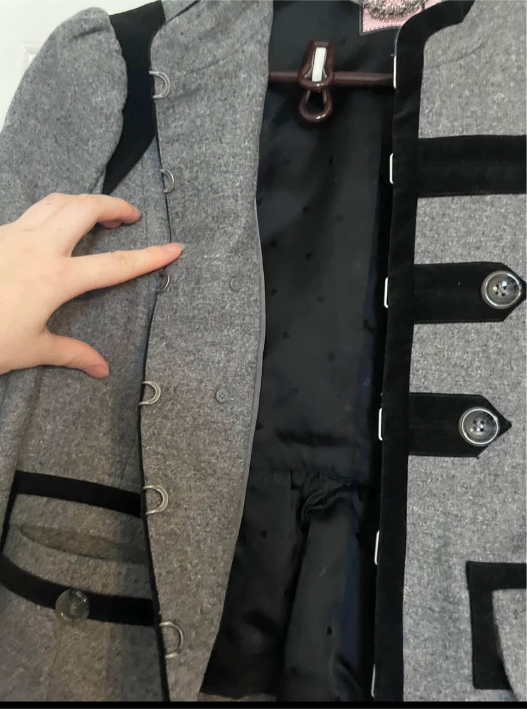 Juicy Couture Grey Jacket Size L - photo 2