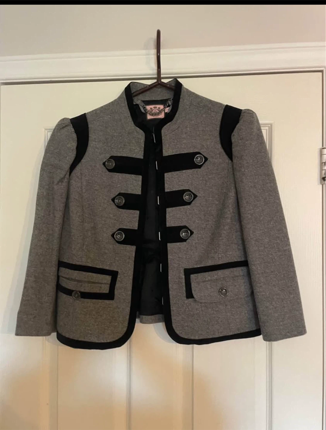 Juicy Couture Grey Jacket Size L