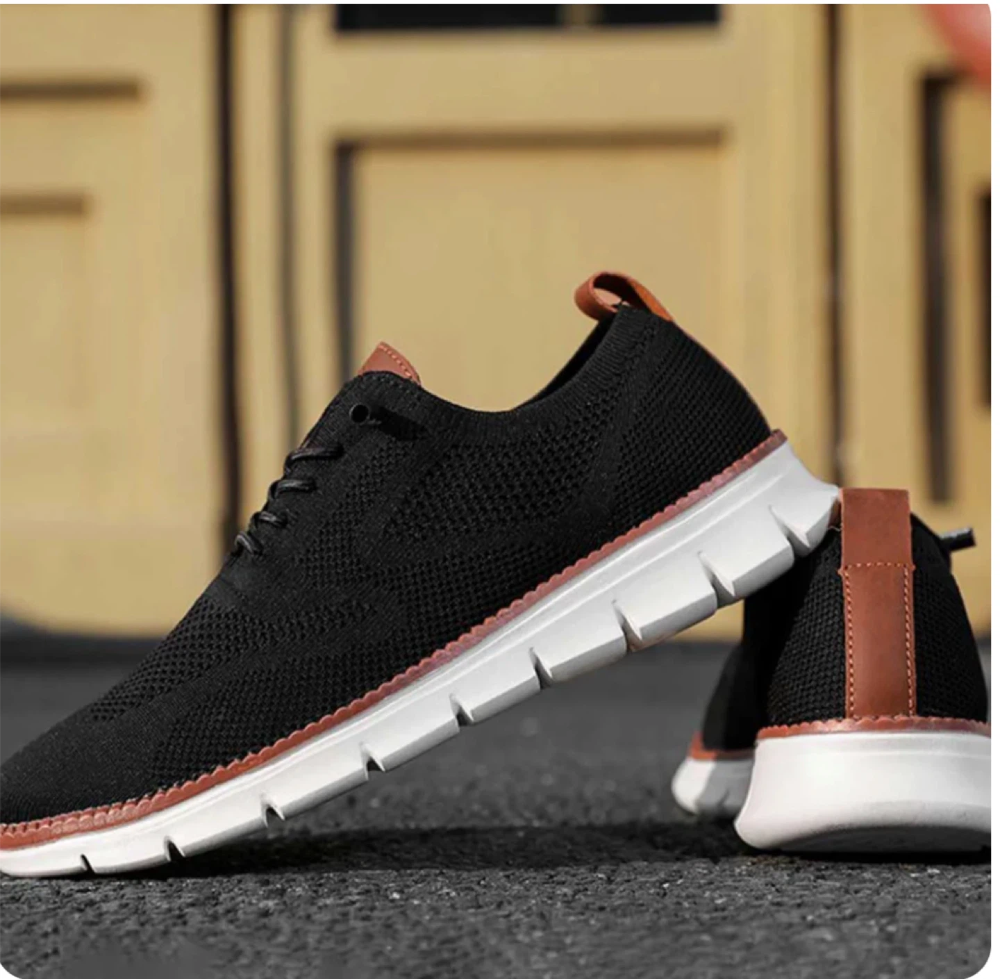 Breeze Men's Black Casual Shoes - photo 3