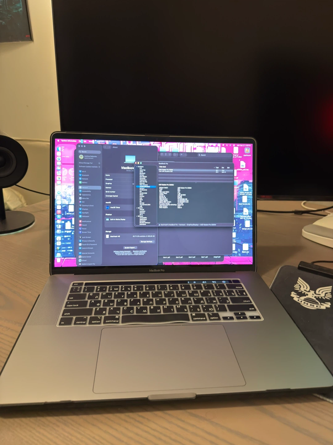 MacBook Pro 16 inch 2019