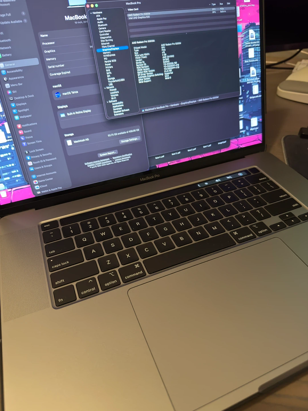 MacBook Pro 16 inch 2019 - photo 2