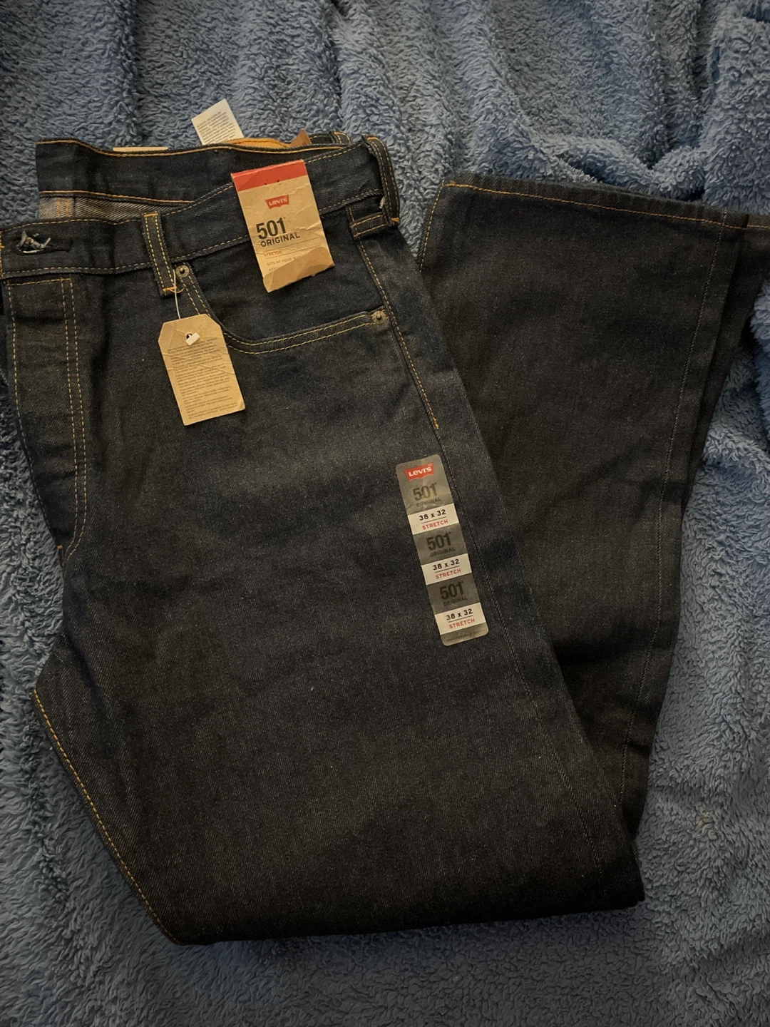 Levi's 501 Original Jeans - 38x32 stretch