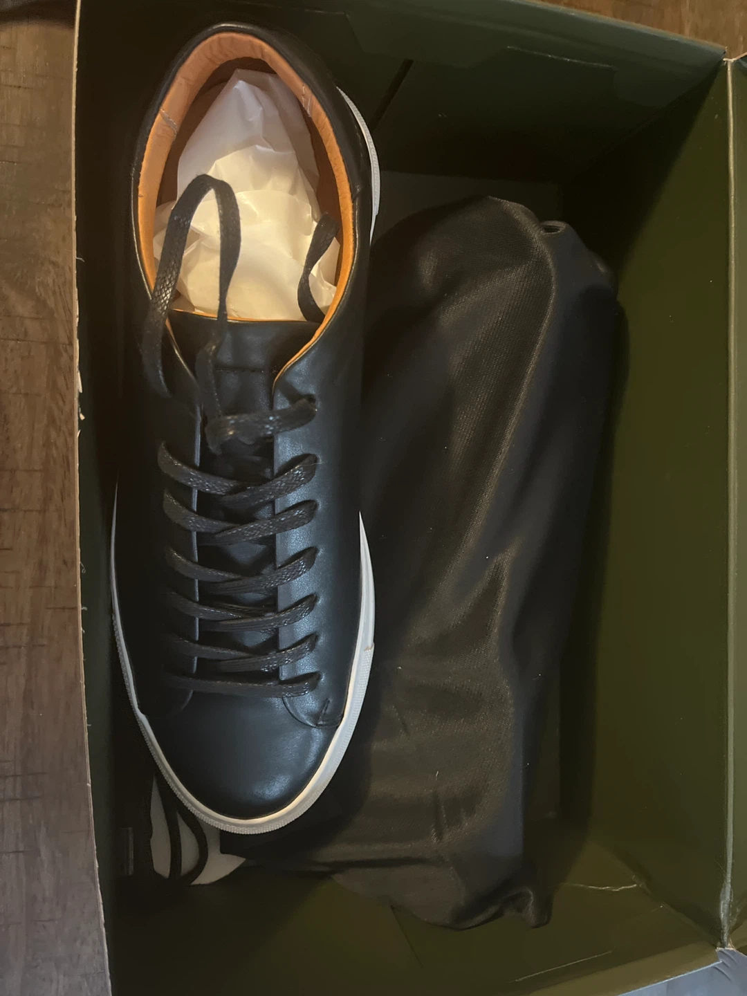 Reid Sneakers Leather Black Size 9 - photo 2