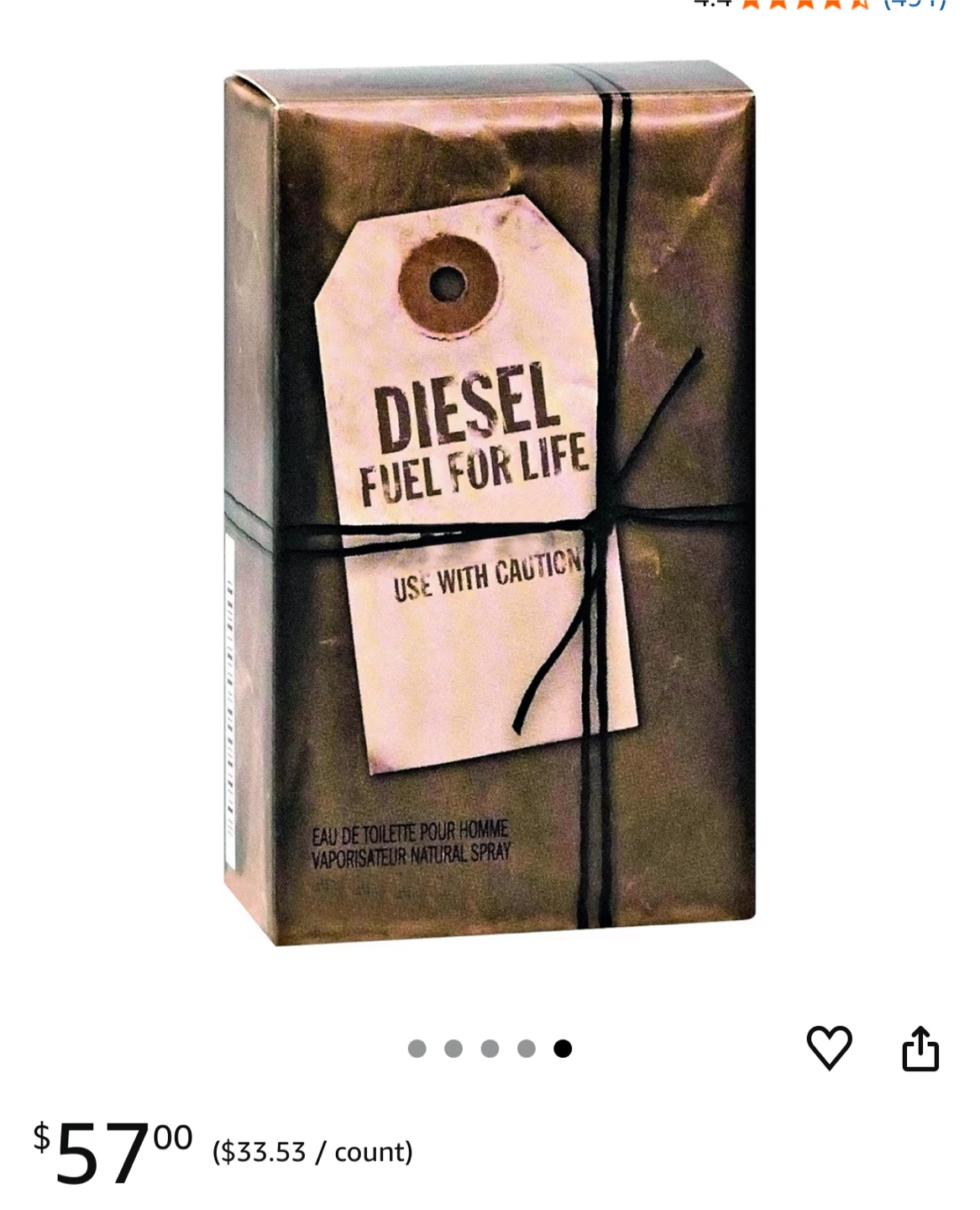 New Diesel Fuel for Life 50ml - photo 4
