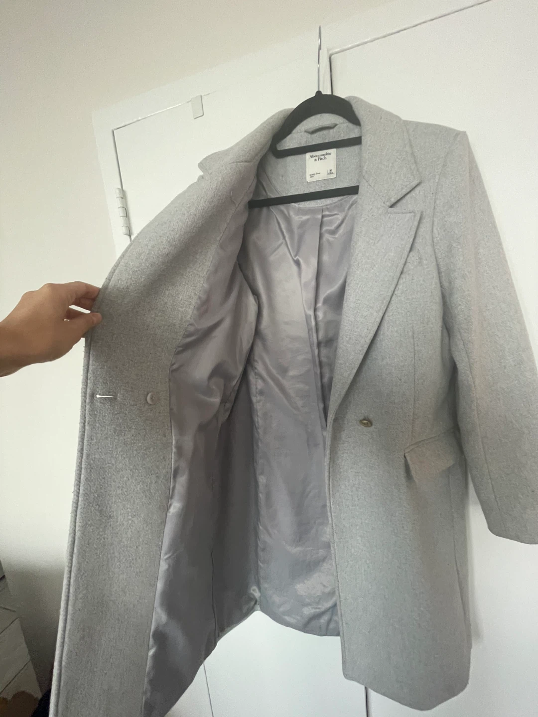 Abercrombie & Fitch Wool Blend Coat - Size M - photo 4