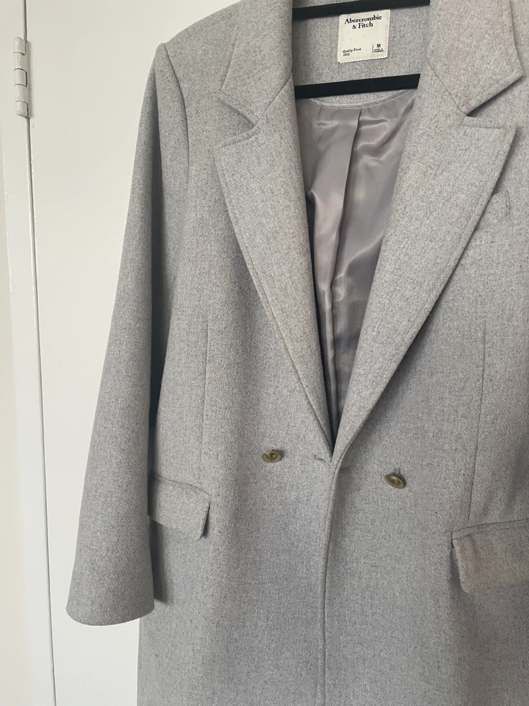 Abercrombie & Fitch Wool Blend Coat - Size M - photo 3