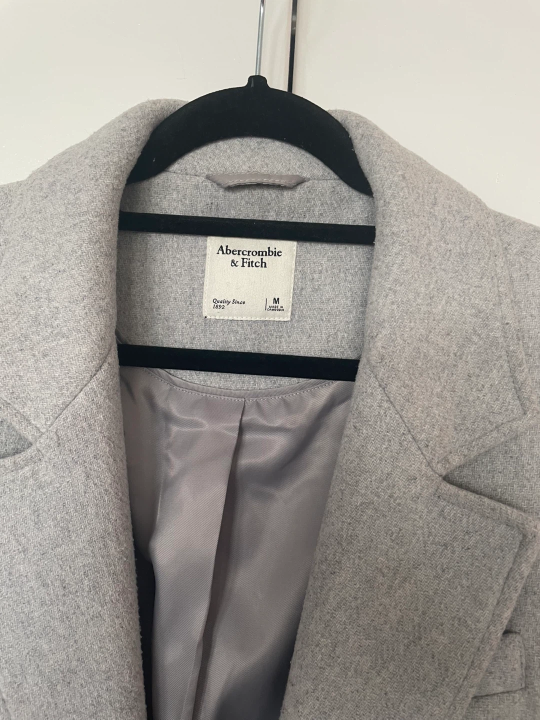 Abercrombie & Fitch Wool Blend Coat - Size M - photo 2