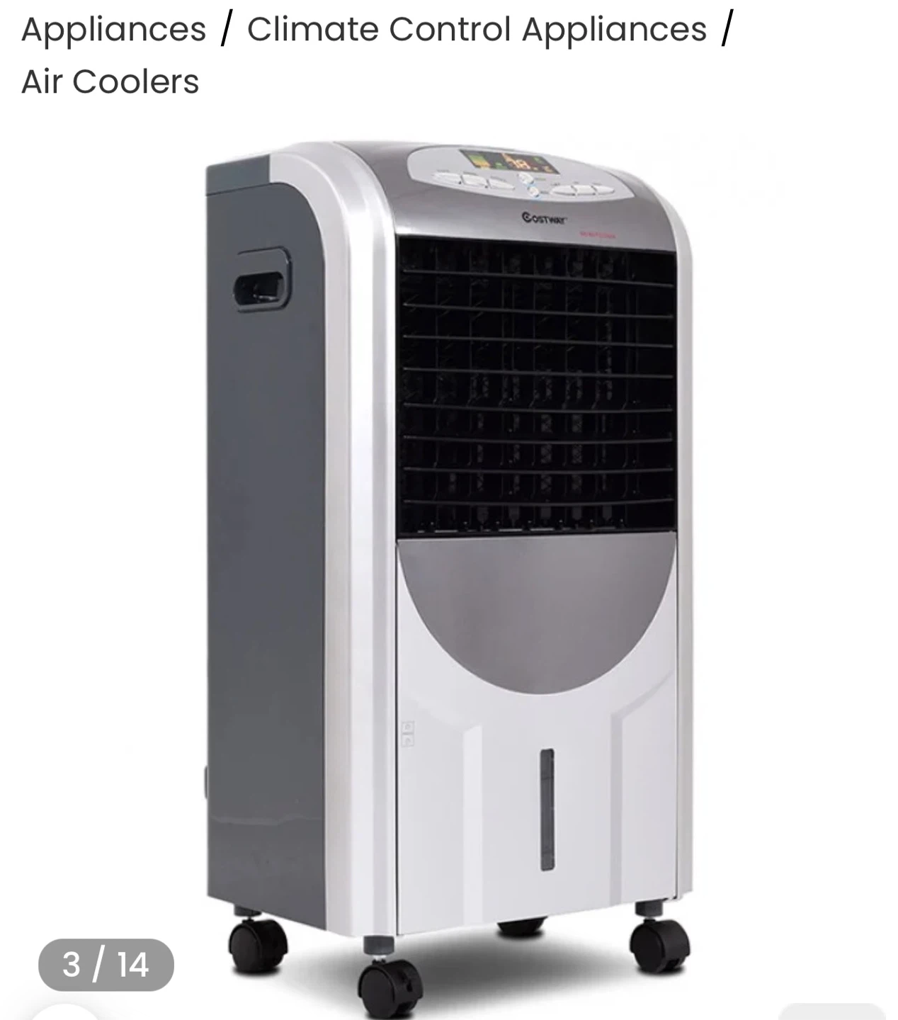 Costway EP23664 Air Cooler - Like New!