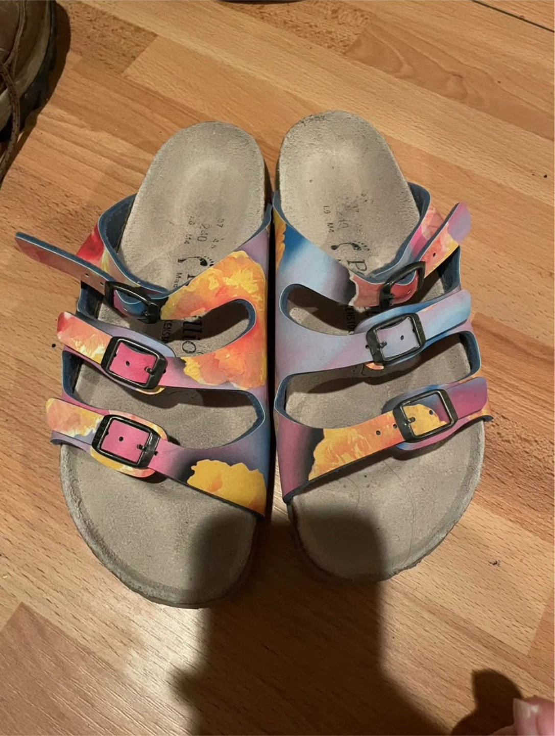 Papillio by Birkenstock Floral Sandals Size 37