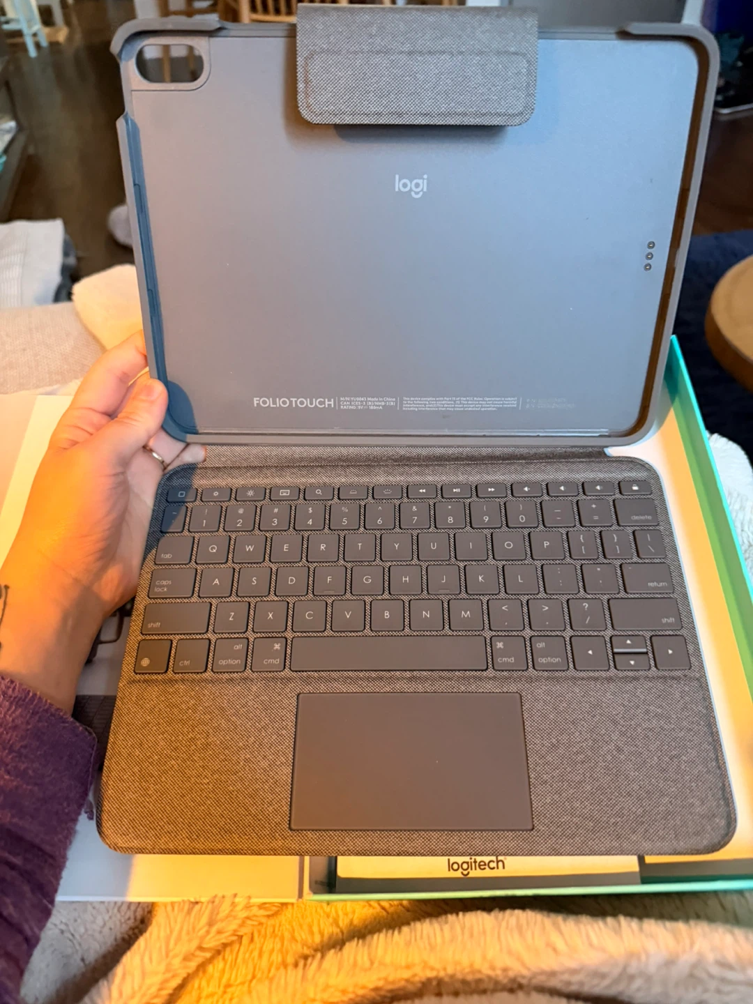 Logitech Folio Touch iPad Air 4th & 5th Gen Keyboard Case