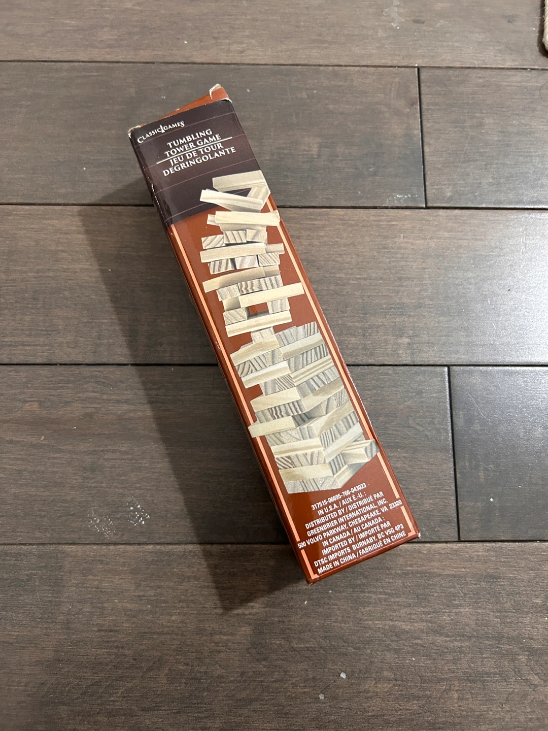 Classic Games Tumbling Tower Game