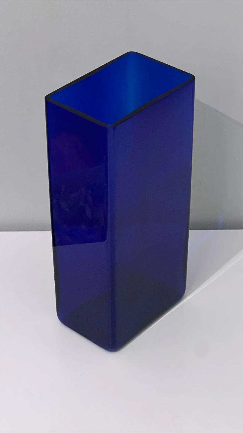 MCM Blue & Red Vases and decor piece