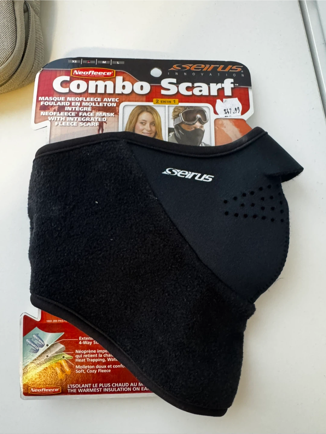 Seirus Innovation Combo Scarf - Black
