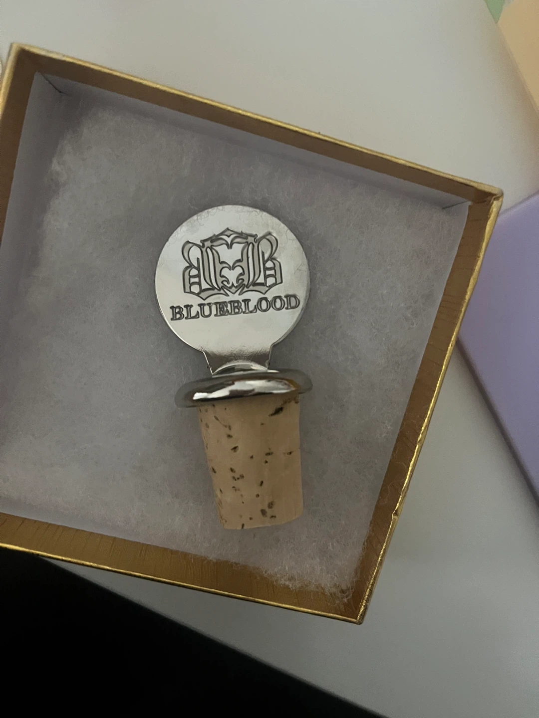 Blue Bloods Wine Bottle Stopper