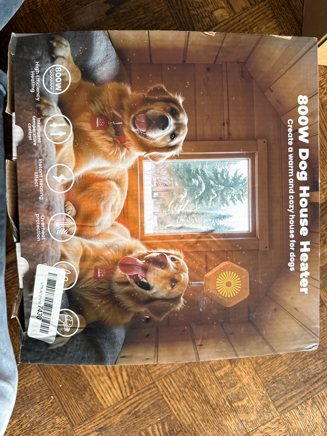 800W Dog House Heater