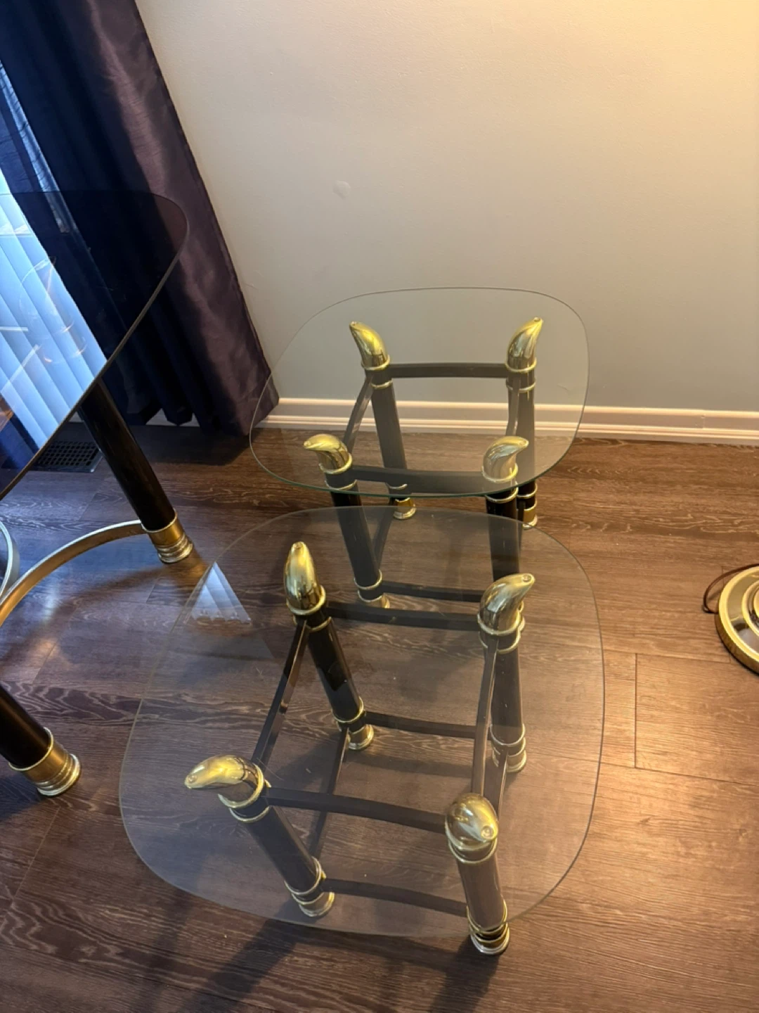 Glass Top Coffee Table and End Tables - photo 3