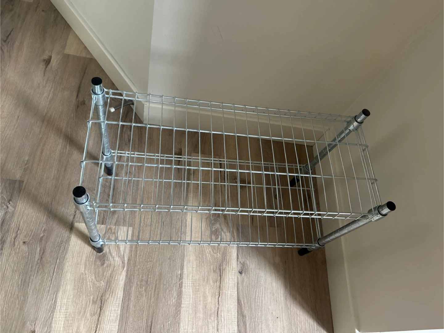 4 units of IKEA OMAR Shelf Unit, Galvanized - photo 2