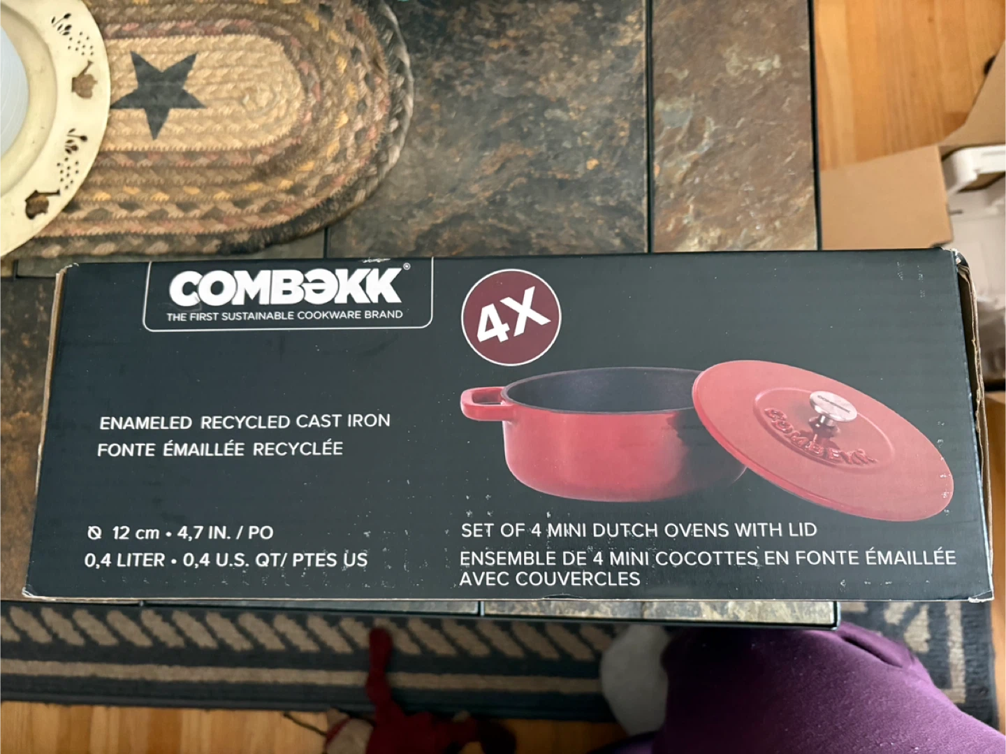 New Combekk Mini Dutch Ovens - Set of 4