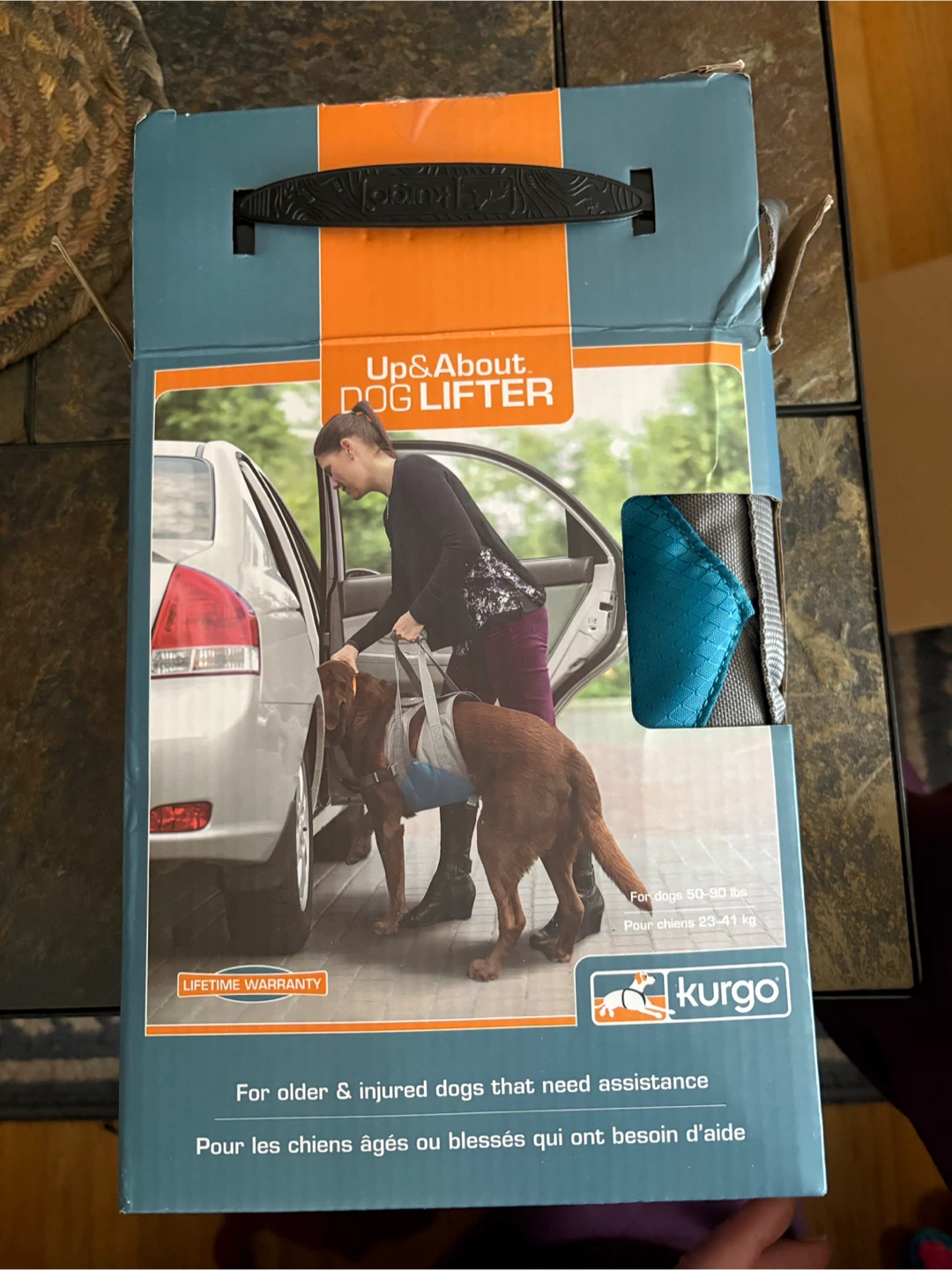Kurgo Up&About Dog Lifter - Support Harness