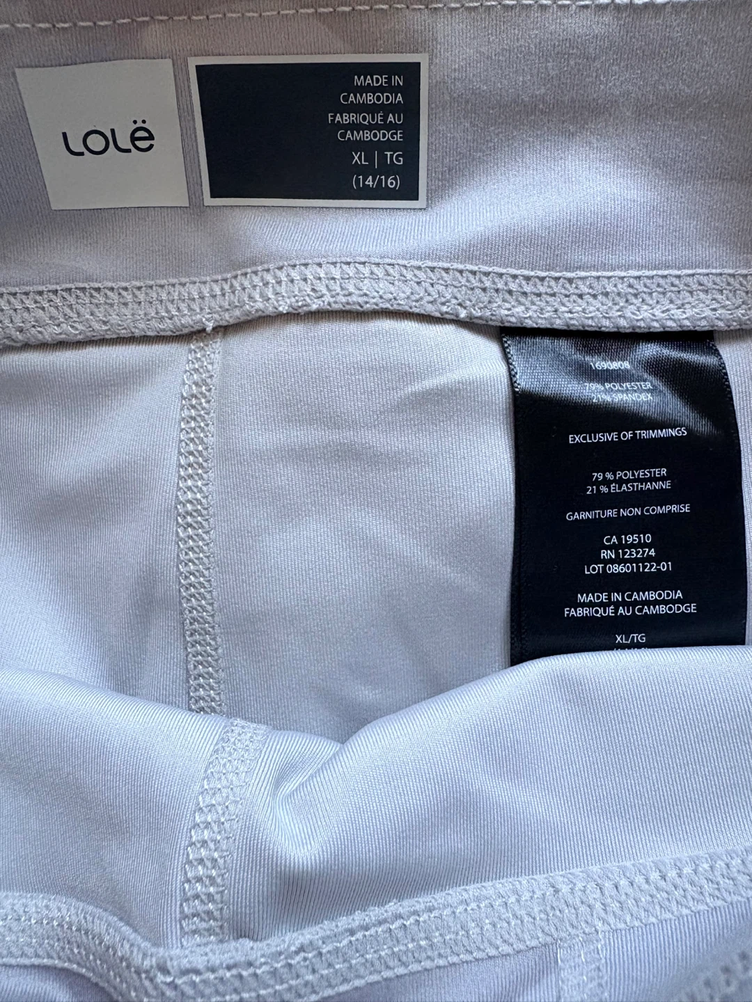 Lole Activewear Biker Shorts - Youth Girls Sz XL (14-16) - photo 4