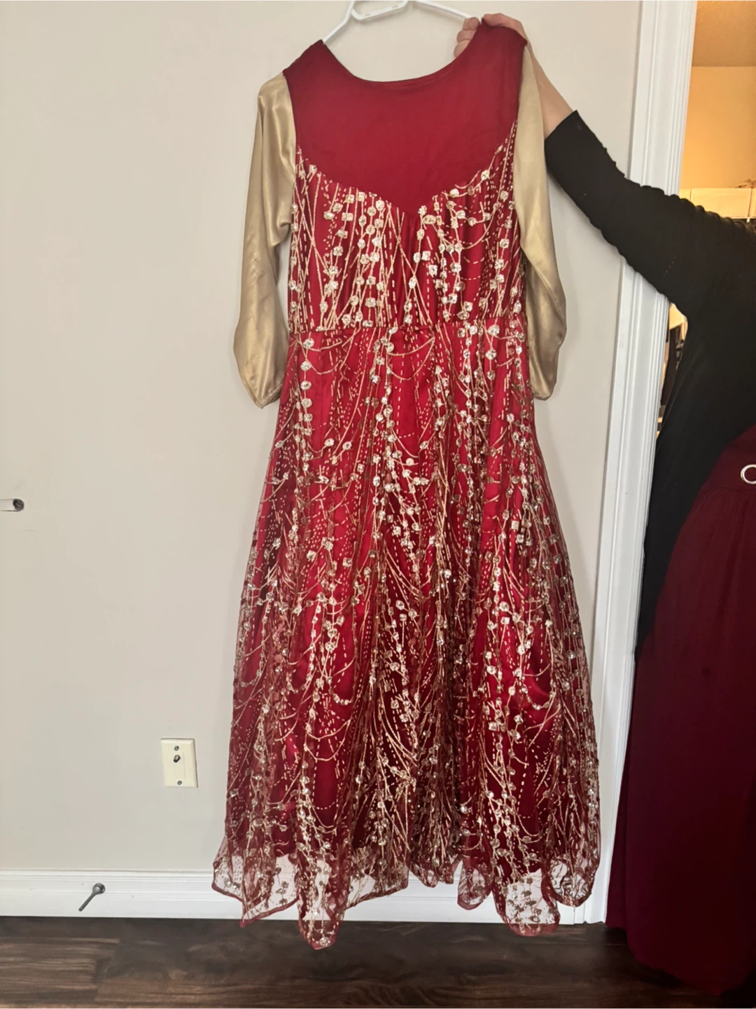 Red & Gold Dress - photo 3