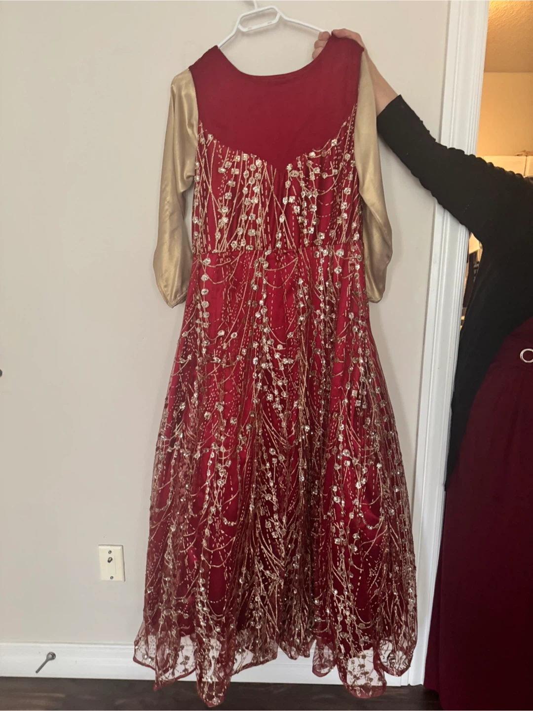 Red & Gold Dress