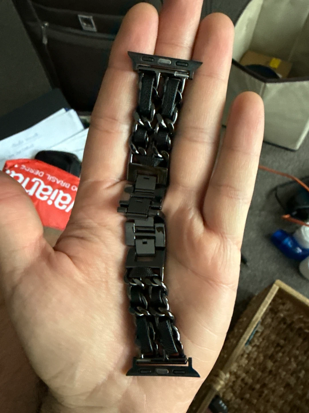 Black Apple Watch 42mm Band - photo 2