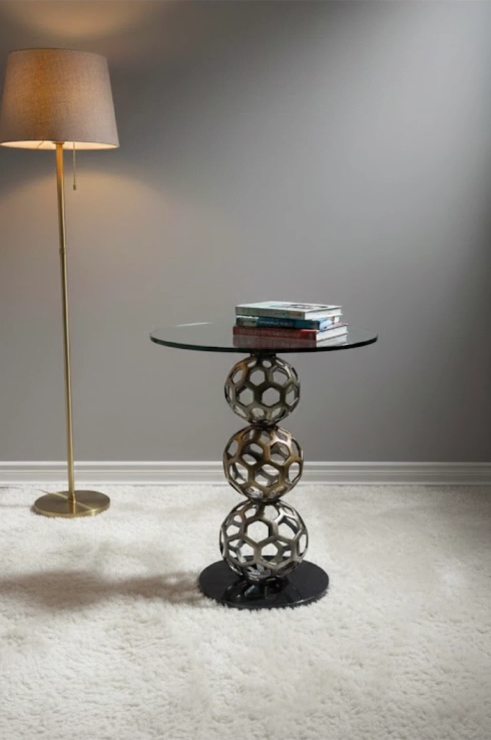 Almost new Accent end table - photo 3