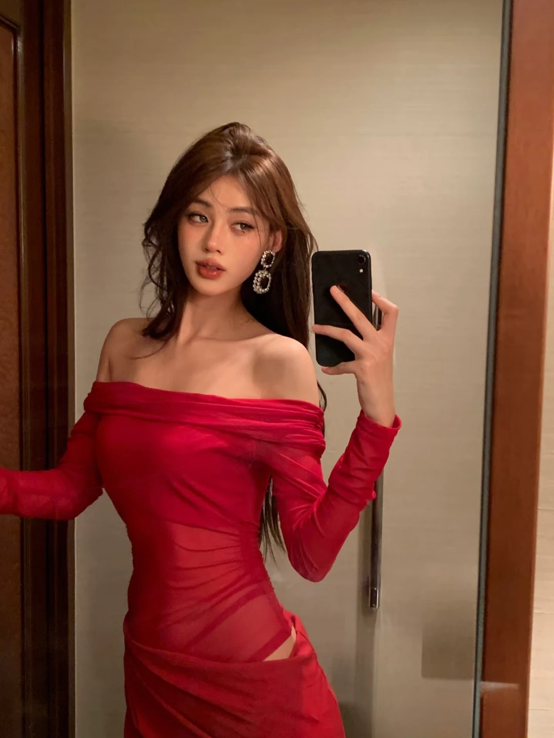 RED LONG DRESS Christmas - photo 4