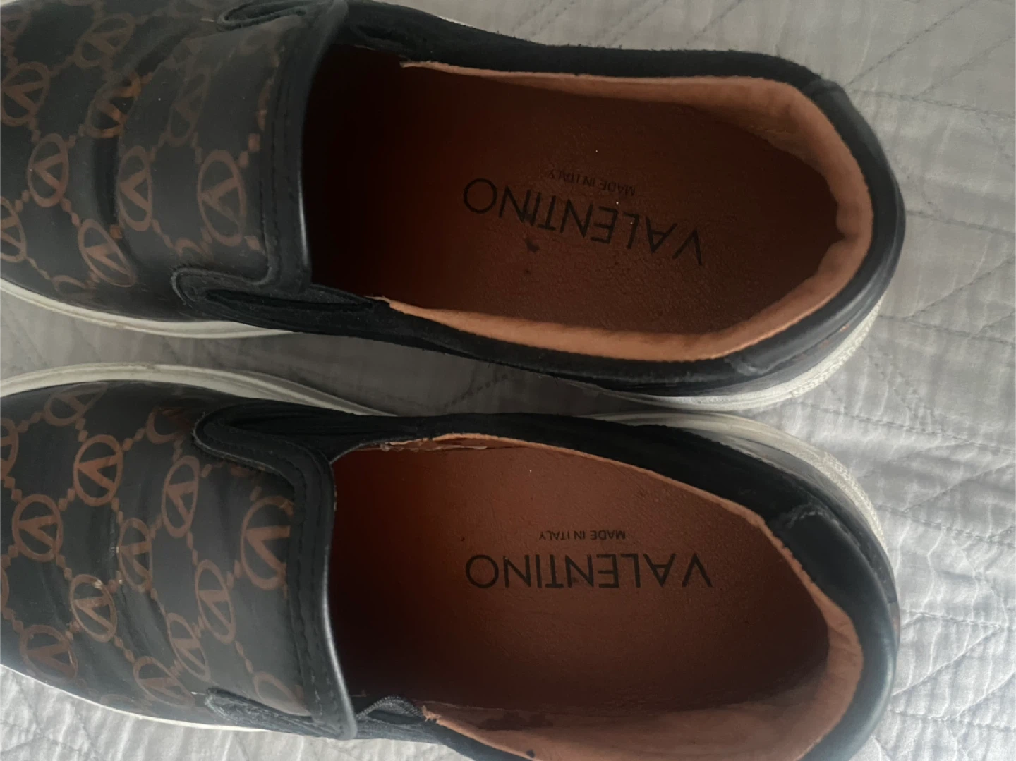 Valentino Slip-On Sneakers, Size 8 - photo 3