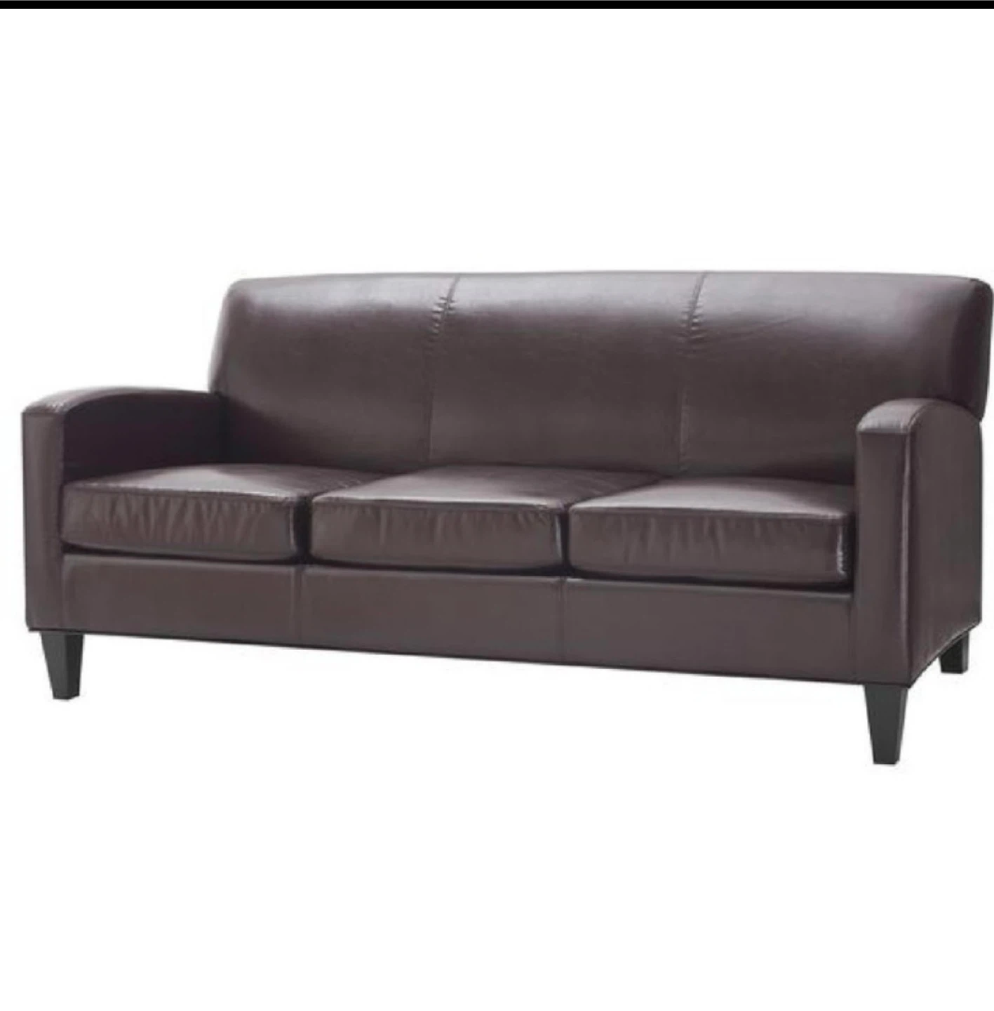 IKEA  "Jäppling" Faux Leather Sofa-like new - photo 4