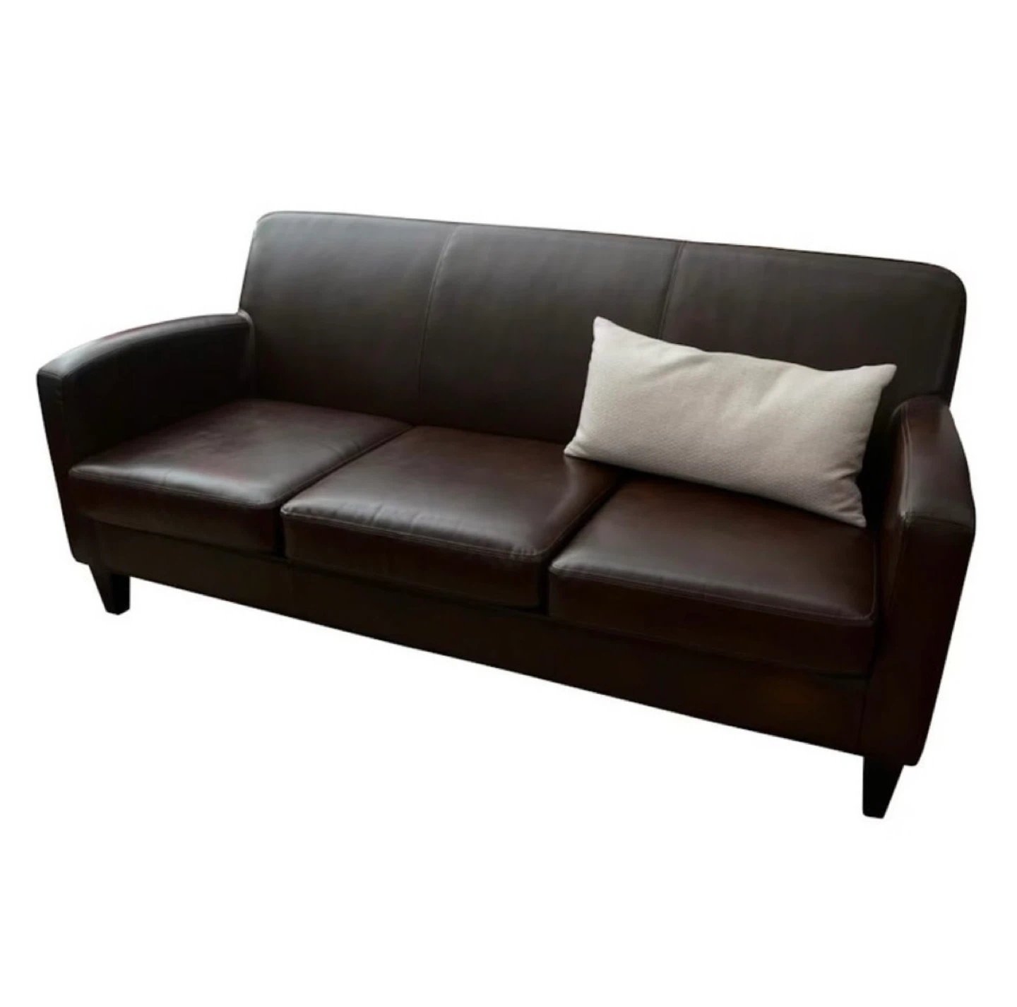 IKEA  "Jäppling" Faux Leather Sofa-like new - photo 3