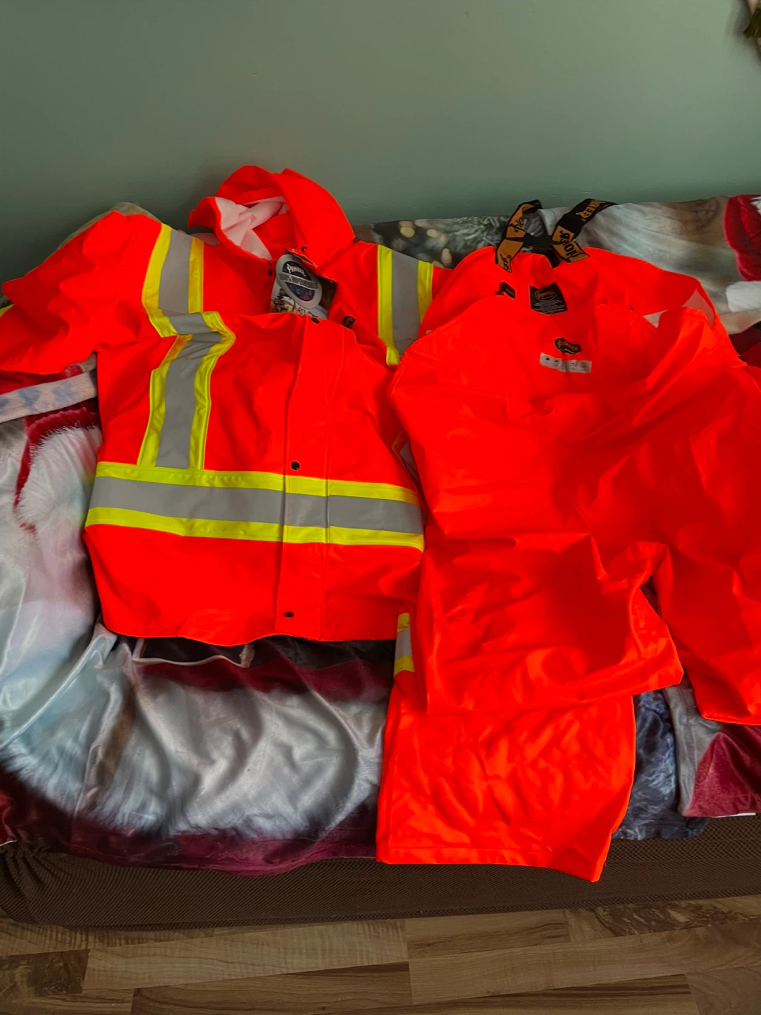 Pioneer Flame-Gard Hi-Vis Rain Gear 4XL - photo 3